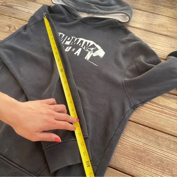 Nike Air Jordan Jumpman Hoodie Black Graphic Pullover Size XL - Picture 10 of 12